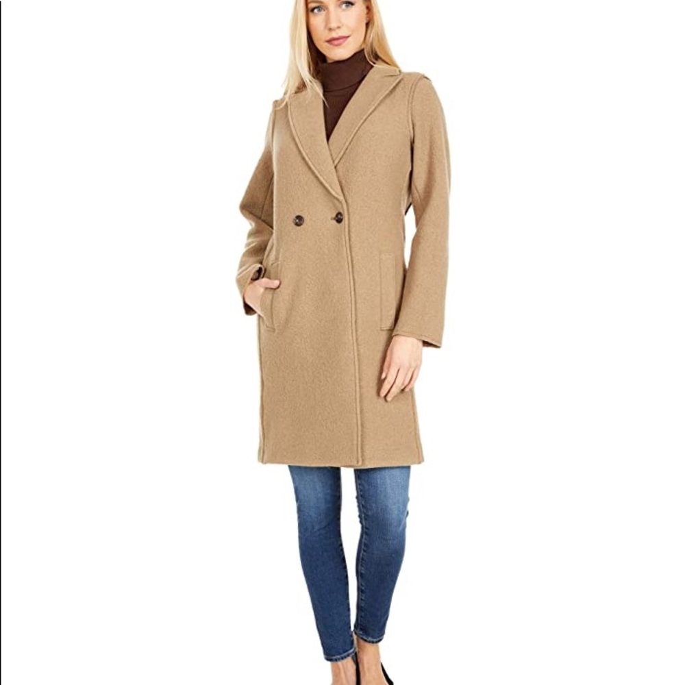 J. Crew Camel Coat | J. Crew Italian Boiled Wool Daphne Topcoat